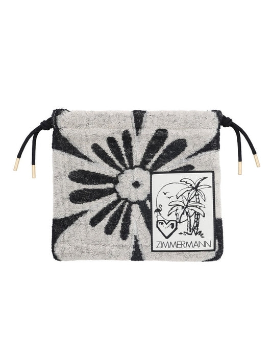 Towelling Drawstring Pouch