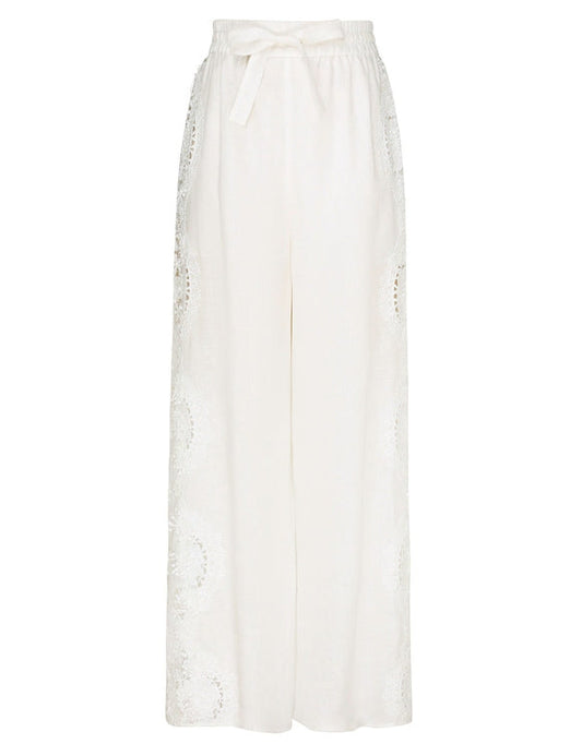 Halliday Lace Flower Pant